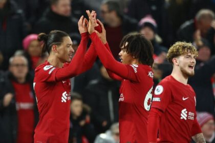 Liverpool consiguió goleada de escándalo ante el Manchester United en la Premier League de Inglaterra