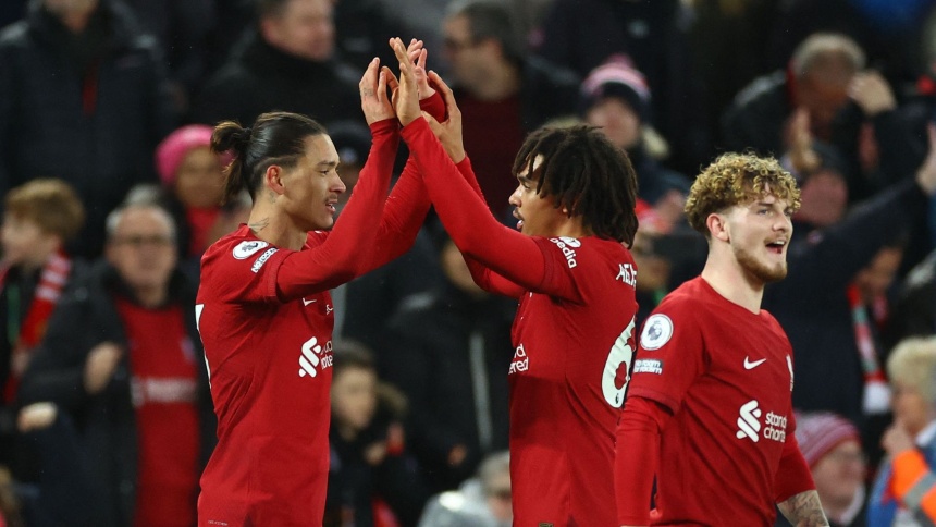 Liverpool consiguió goleada de escándalo ante el Manchester United en la Premier League de Inglaterra