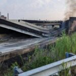 EN EEUU | Gandola se incendió y derrumbó tramo de autopista en Filadelfia +VIDEO