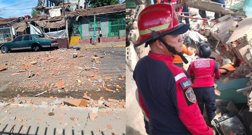 Sube a 4 el número de fallecidos por explosión de bombona de gas en Anzoátegui