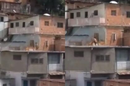 Un antisocial evadió a la policía saltando por las platabandas (techos) de las casas, en Petare (Miranda). Mientras, que otro delincuente,