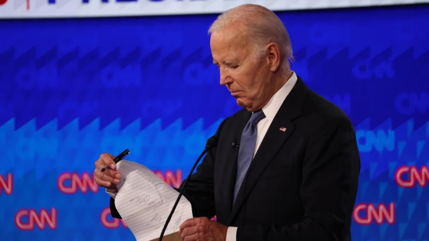 El debate contra el expresidente de EEUU Donald Trump no dejó bien parado a actual mandatario Joe Biden con los demócratas.