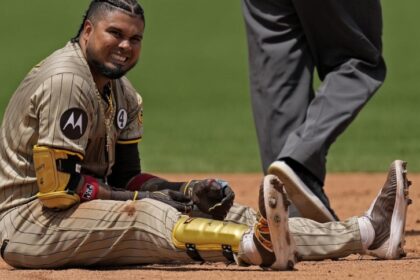 El pelotero venezolano Luis Arráez se mantiene firme en el liderato de bateo de la Major League Baseball (MLB), pese a estar 'lesionado'.