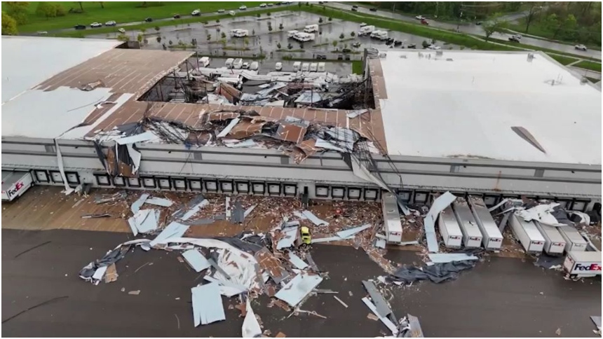 Un tornado se cobró la vida de un niño, de apenas de dos años de edad, en Michigan, y otro dejó cinco heridos en Maryland (EEUU).