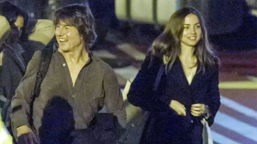 Tom Cruise y Ana de Armas fueron captados paseando juntos en Londres