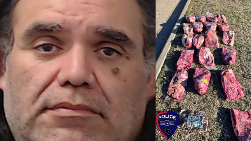 Un hombre de 51 años, identificado como Armando Salazar, fue acusado en Texas (EEUU), tras presuntamente robar más de 1.700 dólares en pechuga de res de varias tiendas en el centro del estado.  