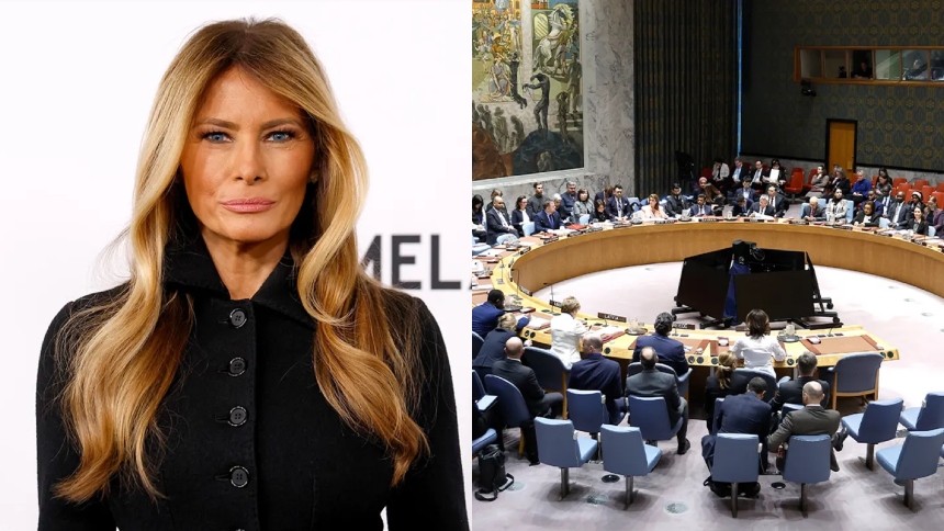 Melania Trump protagonizó un hecho sin precedentes este lunes, 2 de marzo, al presidir una sesión del Consejo de Seguridad de la Organización de las Naciones Unidas (ONU), un rol jamás ocupado por una primera dama de Estados Unidos ni de otro país en la historia del organismo.  