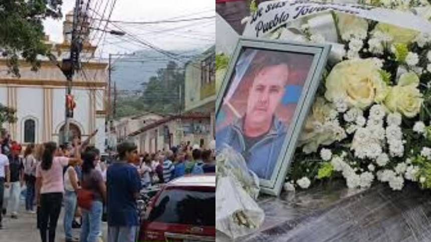EN VIDEO: Habitantes de Tovar dieron una emotiva despedida al periodista Walter Jaimes y exigieron esclarecer causas de su fallecimiento