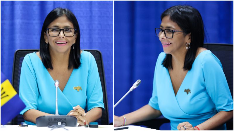 Guyana exige a Caricom apoyo a su soberanía tras escándalo por broche de Delcy Rodríguez